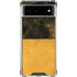 Black and Gold Split Marble Google Pixel 6 Clear Case